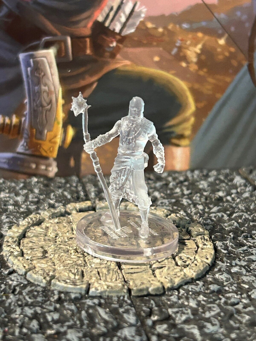 Invisible Qawasha D&D Miniature Dungeons Dragons Tomb of Annihilation 7a druid Z