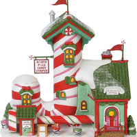 Candy Striper Factory Department 56 North Pole Village 6000613 Christmas lit