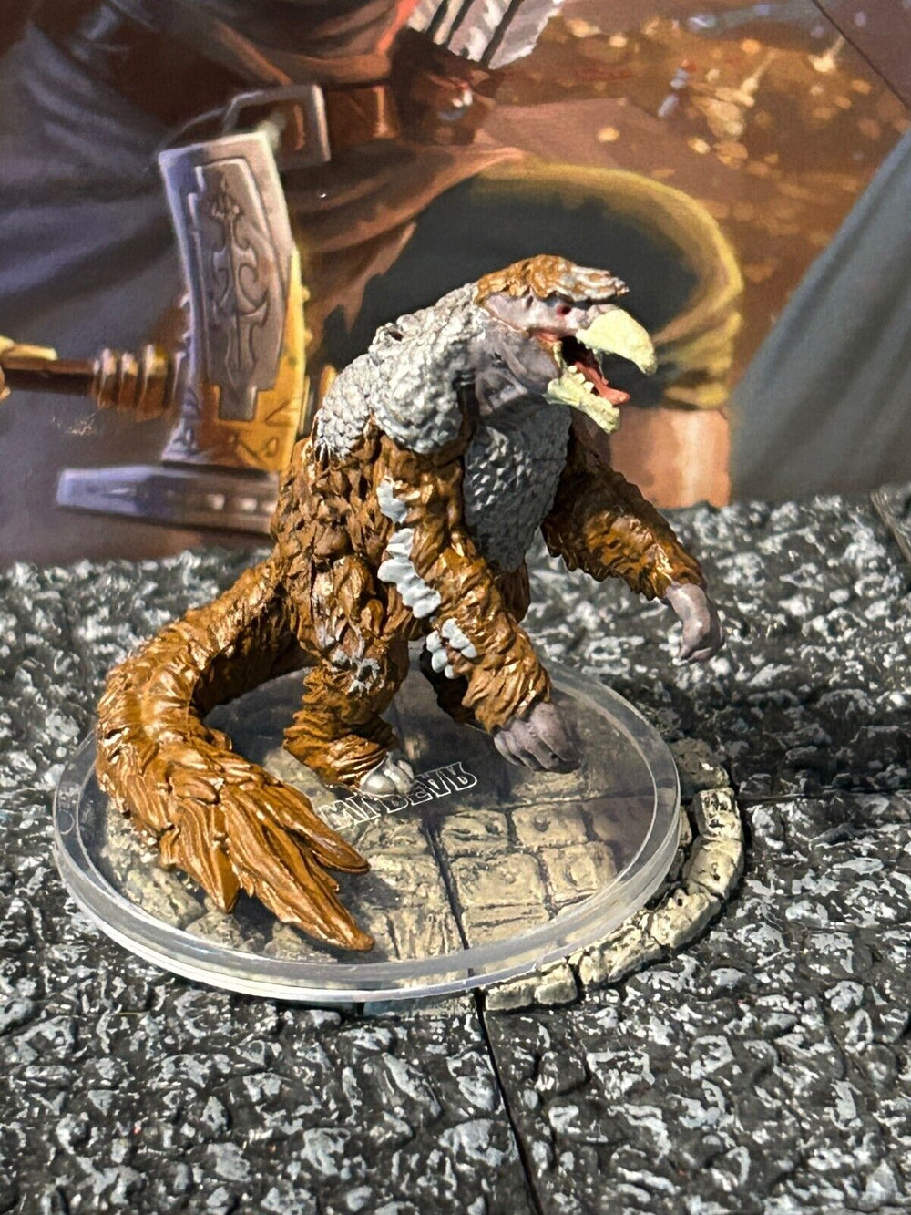 Owlbear D&D Miniature Dungeons Dragons Classic Monsters Collection O-R large