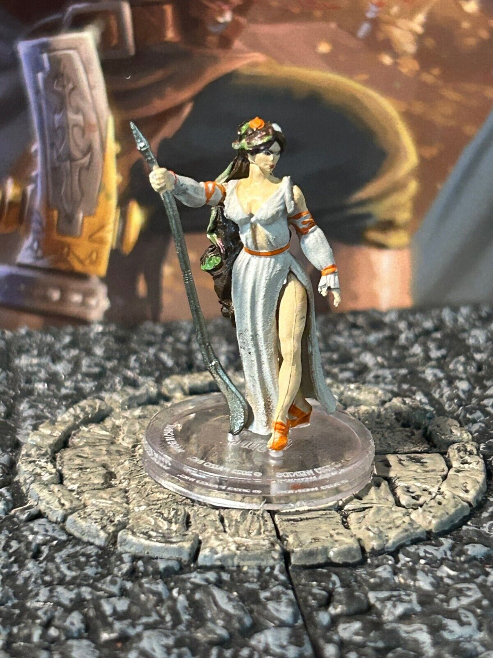 Shelyn gods of Lost Omens D&D Miniature Dungeons Dragons druid cleric wizard