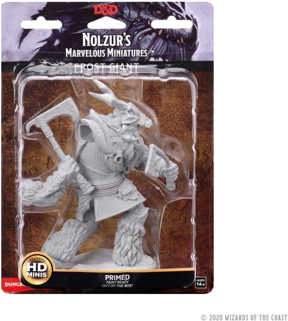 Frost Giant Male Huge Nolzur's D&D miniature Dungeons Dragons unpainted Harshnag