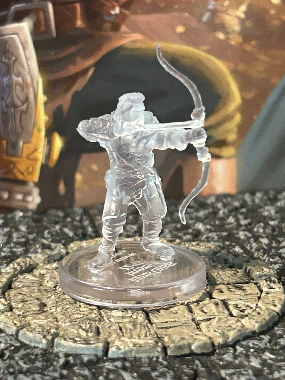 Invisible Artus Cimber D&D Miniature Dungeons Dragons Tomb of Annihilation 22i Z