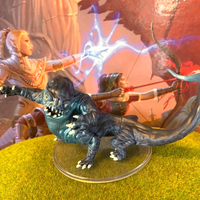Frost Salamander D&D Miniature Dungeons Dragons Icewind Dale Rime huge lizard 33