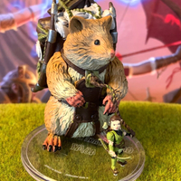 Giant Space Hamster D&D Miniature Dungeons Dragons Spelljammer Adventures Space
