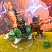 
              Kimathi Stormhollow & Brago 2 pc set Death Saves miniature D&D Dungeons Dragons
            