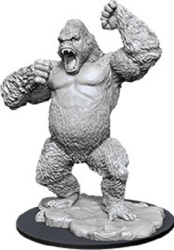 Giant Ape Nolzur's D&D miniature Dungeons Dragons unpainted W12 huge gorilla Z