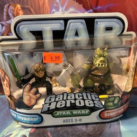 Luke Skywalker & Gamorrean Guard 2 pk Galactic Heroes Star Wars Return Jedi