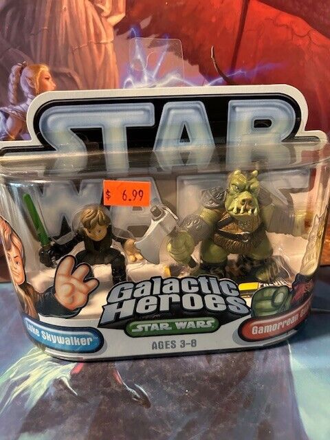 Luke Skywalker & Gamorrean Guard 2 pk Galactic Heroes Star Wars Return Jedi