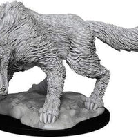 Winter Wolf W11 Nolzur's D&D miniature Dungeons Dragons unpainted large dire Z