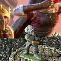 Human Fighter / Knight Painted Metal Miniature Ral Partha D&D Dungeons Dragons