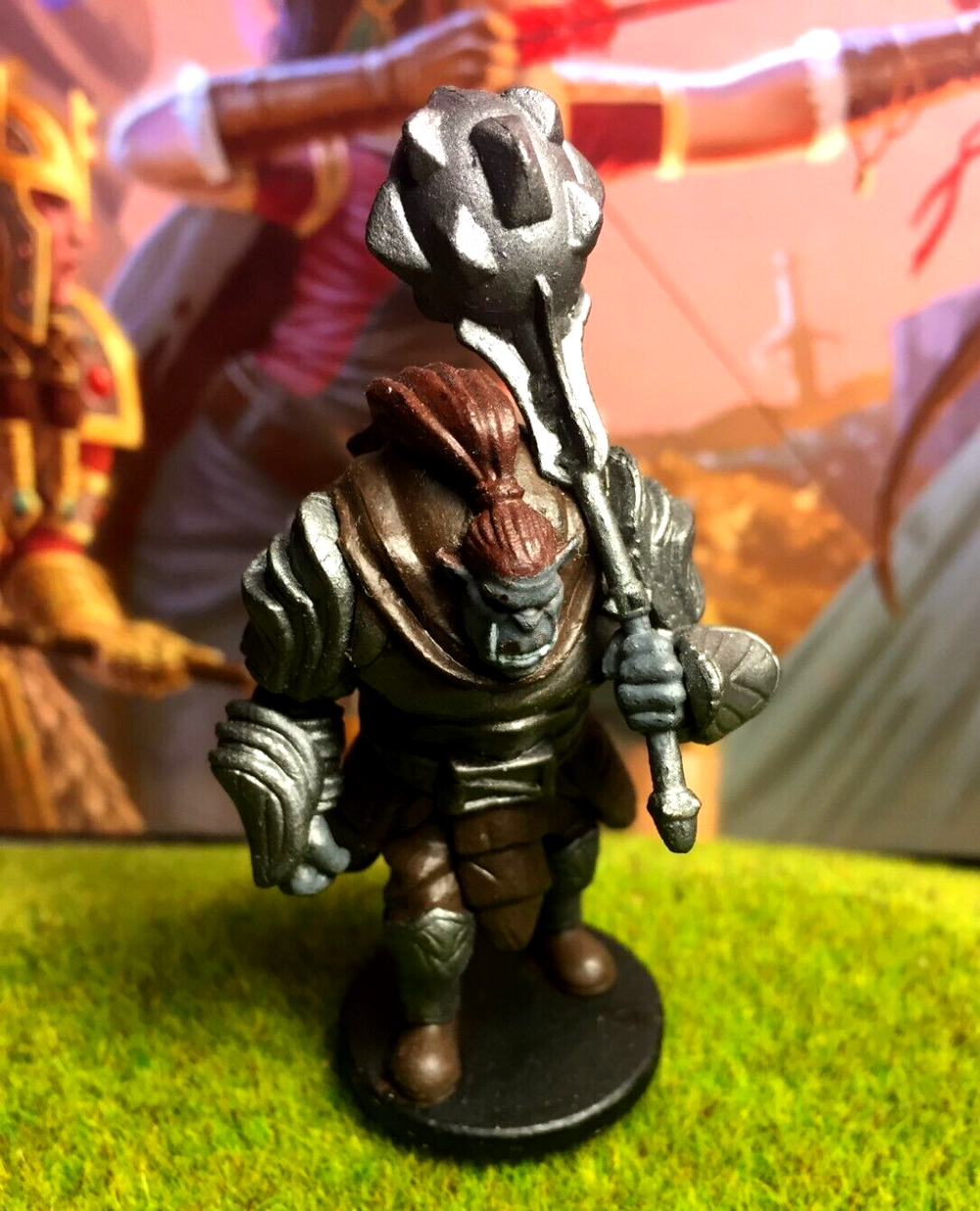 Orog Orc Fighter D&D Miniature Dungeons Dragons Tyranny of Dragons barbarian 14