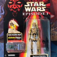 Battle Droid Star Wars Episode 1 Phantom Menace Commtech 1998 Comm Tech Dark