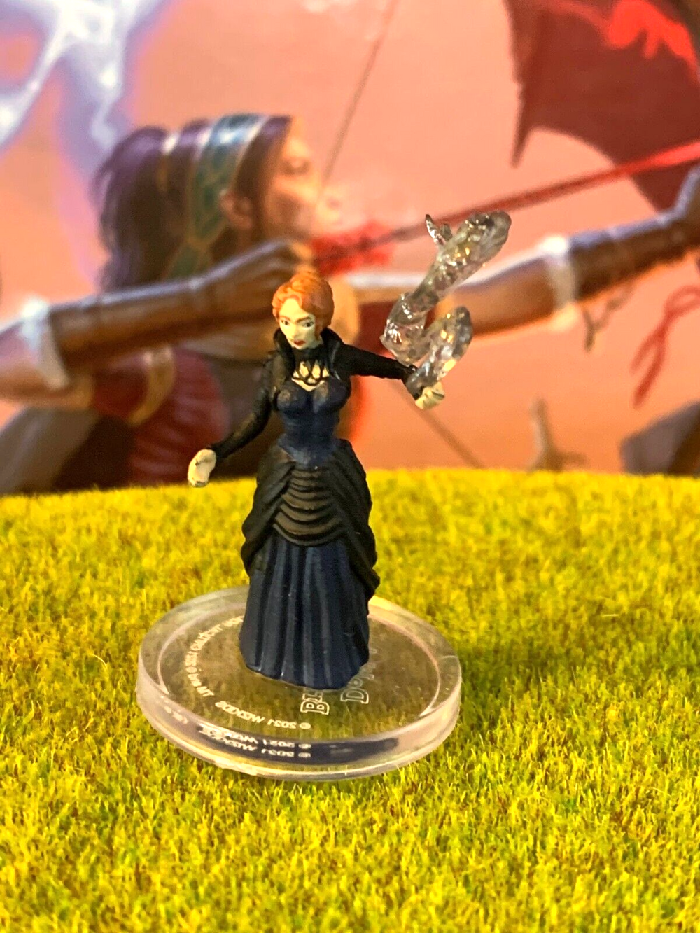 Delilah Briarwood Critical Role D&D Miniature Exandria warlock wizard sorcerer A