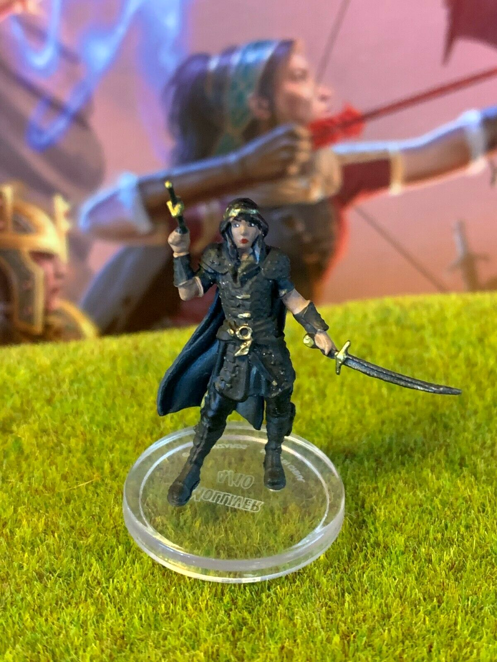 Molliver D&D Miniature Dungeons Dragons Valor's Call Witchlight rogue assassin Z