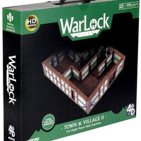 Full Height Plaster Walls Expans Warlock Town Village II D&D dragons terrain Z