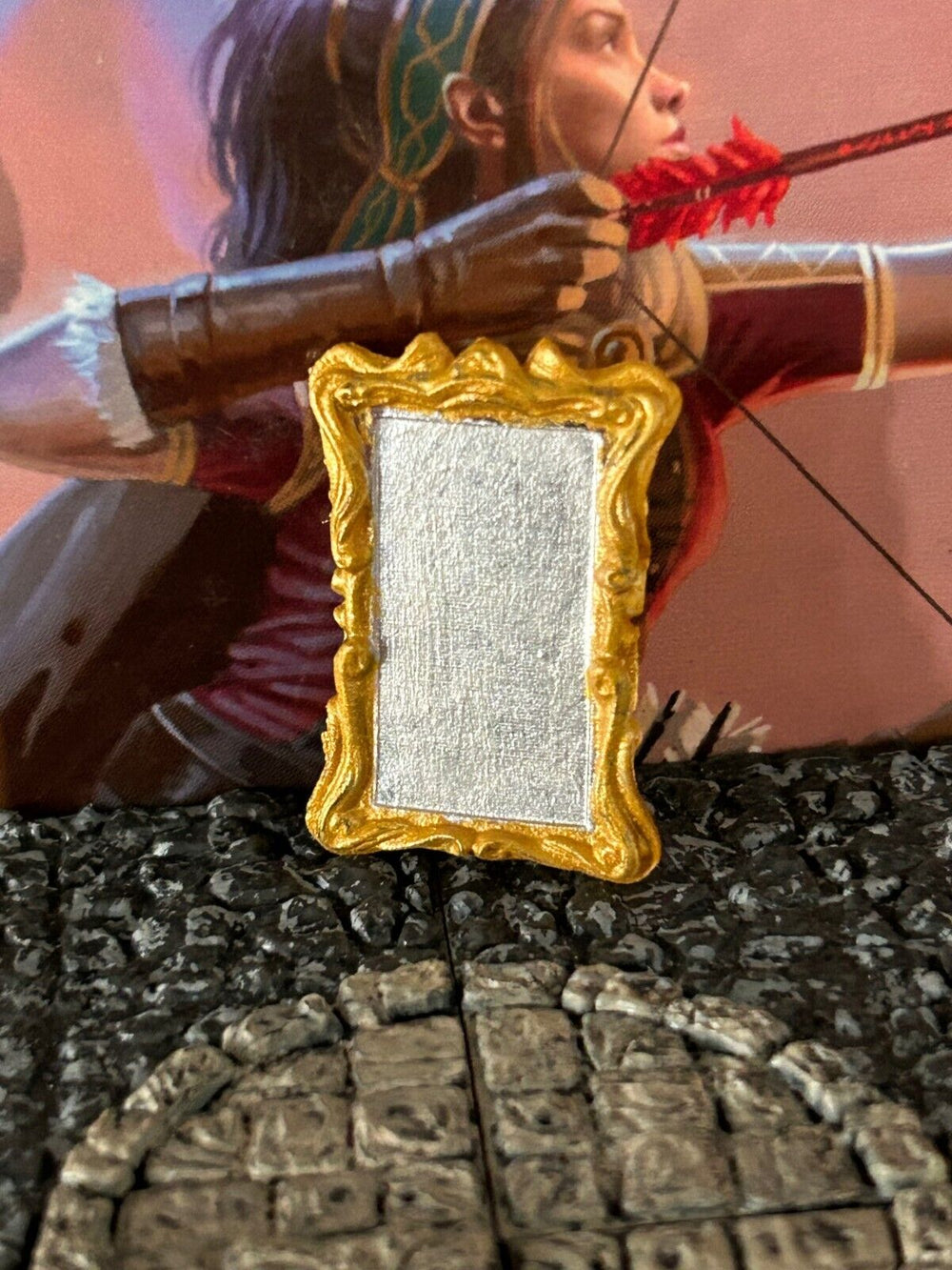 Rectangle Mirror Dungeon & Dragons D&D terrain painted resin miniature no base