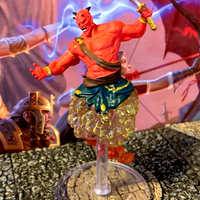 Efreet D&D Miniature Dungeons Dragons Rage Demons large efreeti genie fire 33 Z