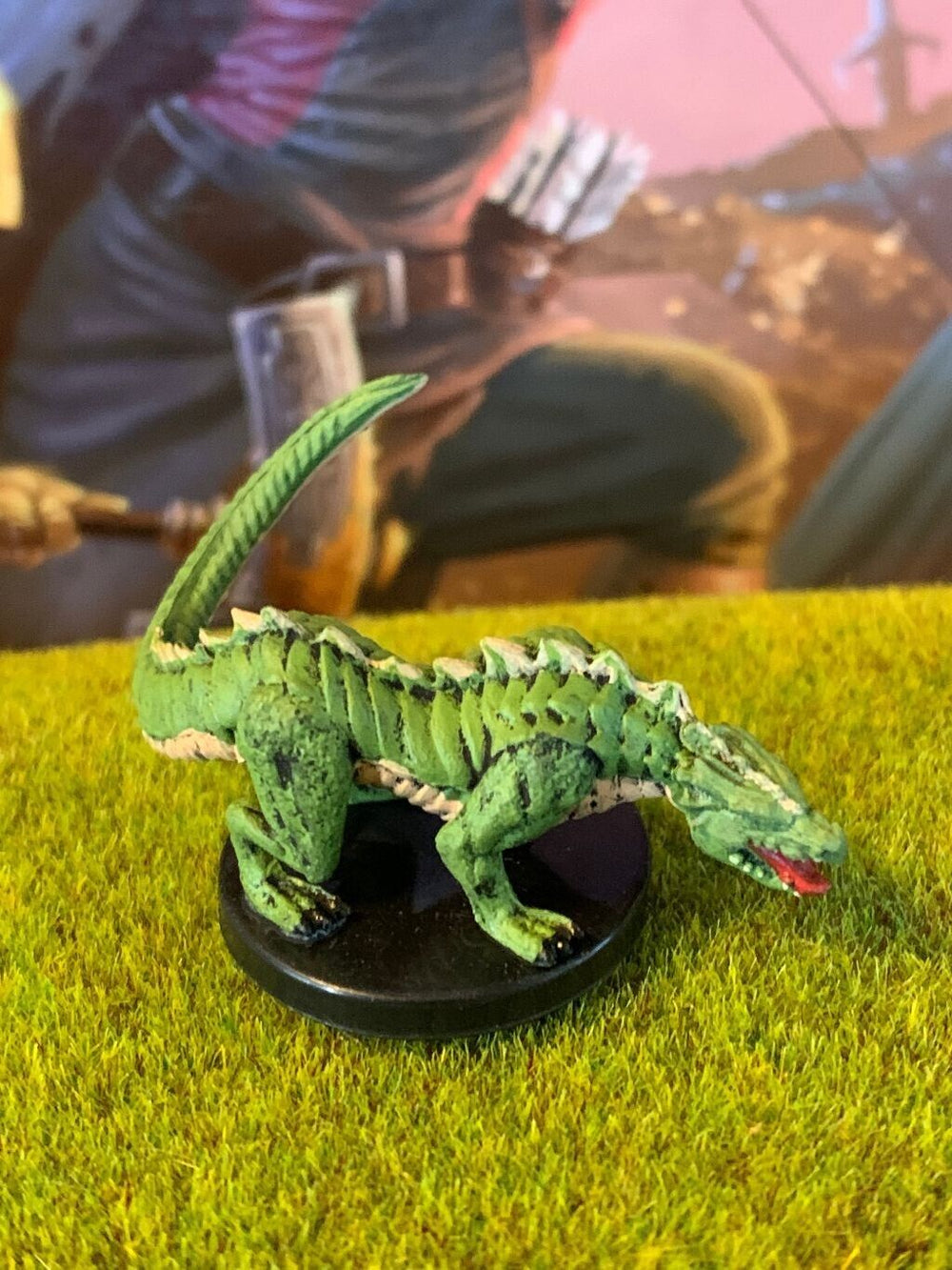 Ambush Drake D&D Miniature Dungeons Dragons Fangs Talons 10 giant lizard Z