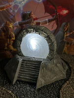 
              Huge Stone Lit Painted Magic Wizard Portal Gate miniature Dungeon & Dragons D&D
            