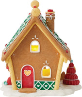 
              Gingerbread Mouse House Tails with Heart lit building Christmas Holiday 6015294
            