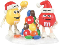 
              Building a Tree of our Own Department 56 North Pole Village 6013437 M&M holiday
            