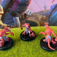 Kobold Vampire Spawn x3 D&D Miniature Dungeons Dragons Icewind Dale Rime zombie