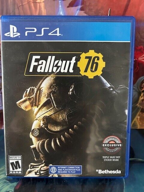 Fallout 76 PS4 PlayStation 4 game 2018 complete working Bethesda