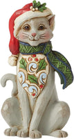 
              Christmas Cat Mini 6012961 Jim Shore Heartwood Creek Four Seasons holiday Z
            