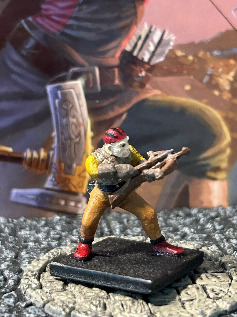 Human Pirate painted D&D Miniature Dungeons Dragons warrior rogue fighter thug