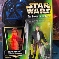 Bespin Han Solo Star Wars Power of the Force PoTF Green Card Empire Strikes Back