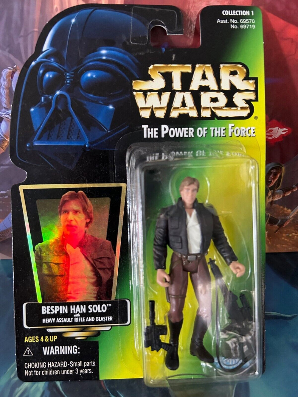 Bespin Han Solo Star Wars Power of the Force PoTF Green Card Empire Strikes Back