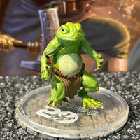 Green Slaad 1E D&D Miniature Dungeons Dragons 50th Anniversary large fiend demon