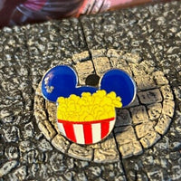 Popcorn Bucket 2015 Foods Series Hidden Mickey Disney Collectible Trader Pin