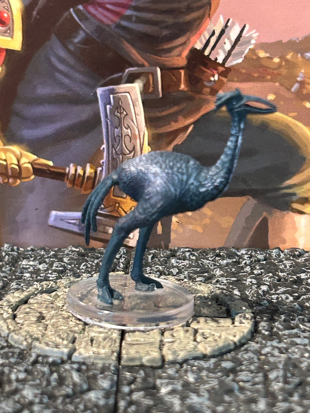 Cauthooj D&D Miniature Dungeons Dragons Bestiary Unleashed puppet bird 20 Z