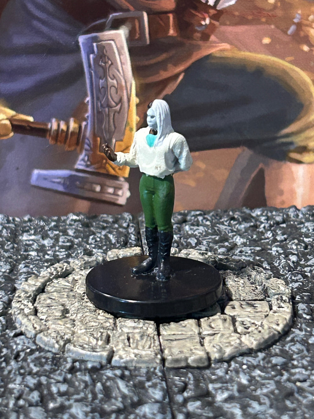 Changeling D&D Miniature Dungeons Dragons Eberron doppelganger spy rogue 18 Z