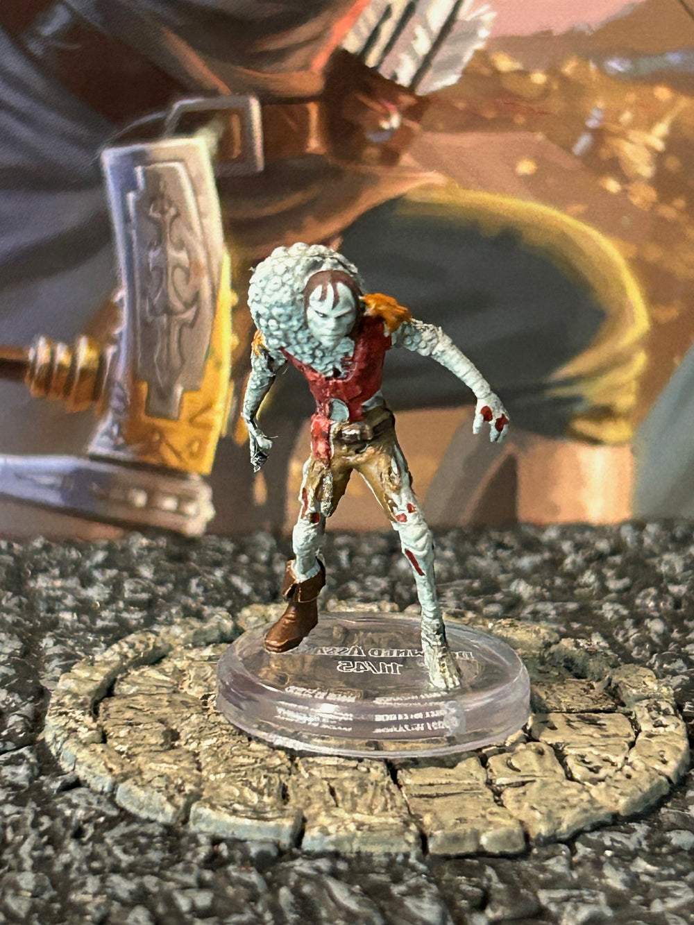 Drowned Assassin D&D Miniature Dungeons Dragons Boneyard zombie undead 11 Z