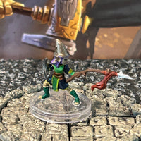 Gnome Warrior D&D Miniature Dungeons Dragons Darklands halfling fighter guard Z