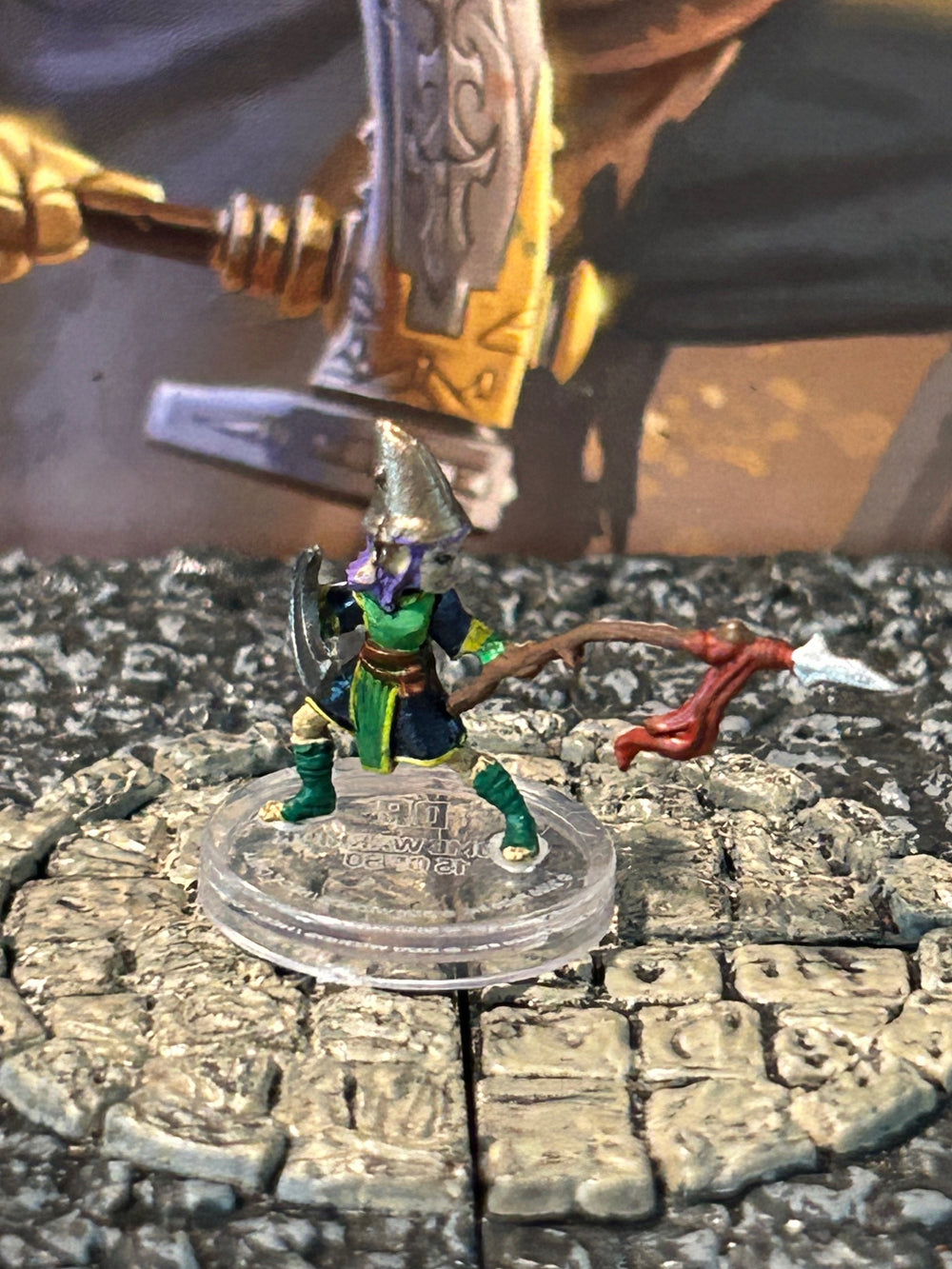 Gnome Warrior D&D Miniature Dungeons Dragons Darklands halfling fighter guard Z