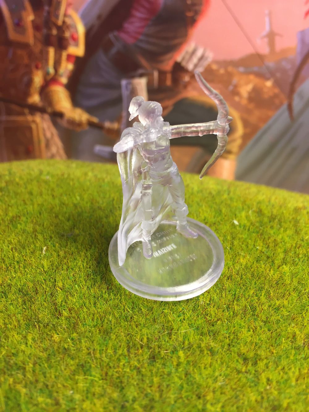 Invisible Human Female Ranger D&D Miniature Dungeons Dragons Tyranny rogue 48i A