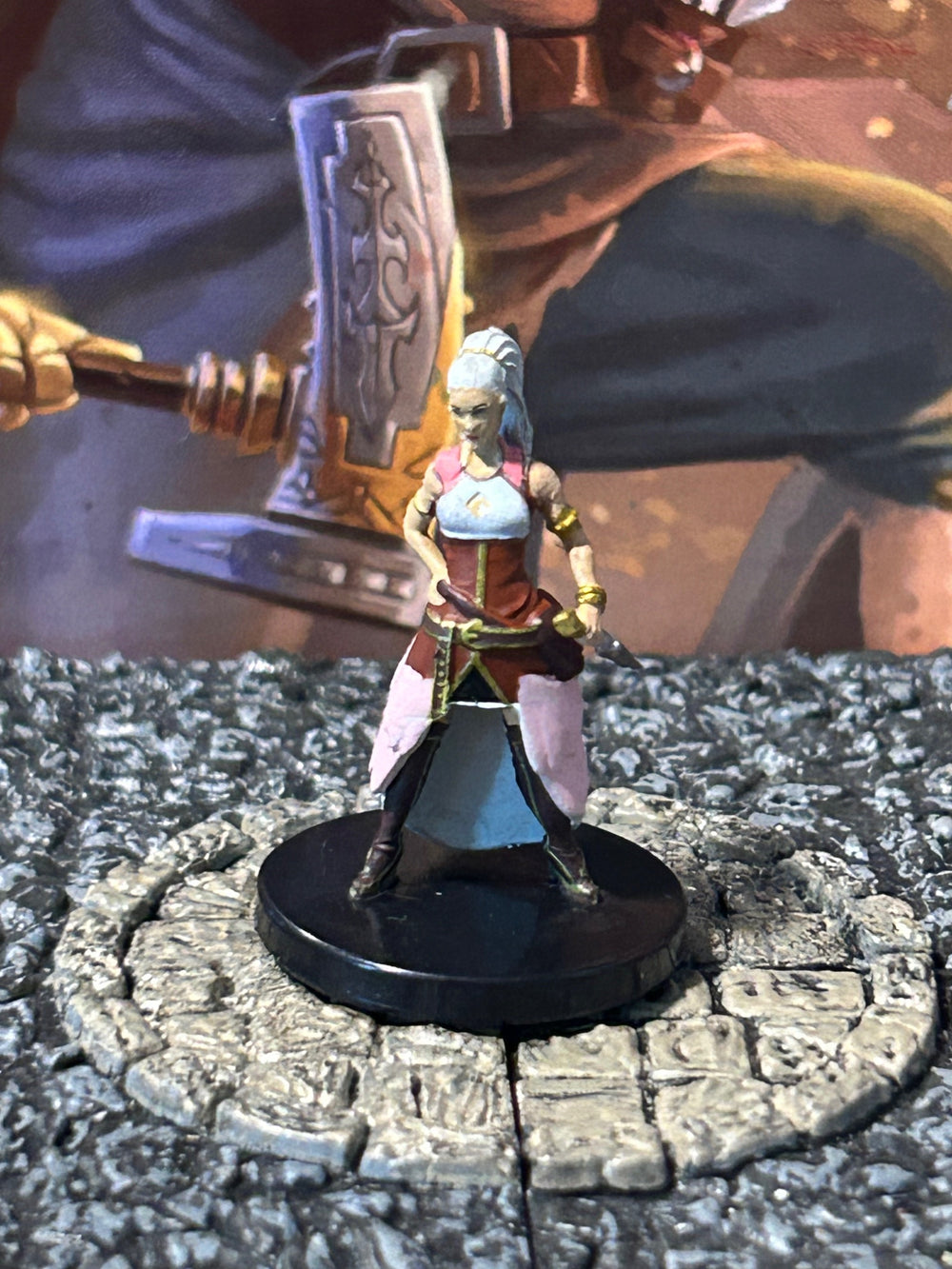 Kalashtar D&D Miniature Dungeons Dragons Eberron bard sorcerer rogue wizard 6 Z