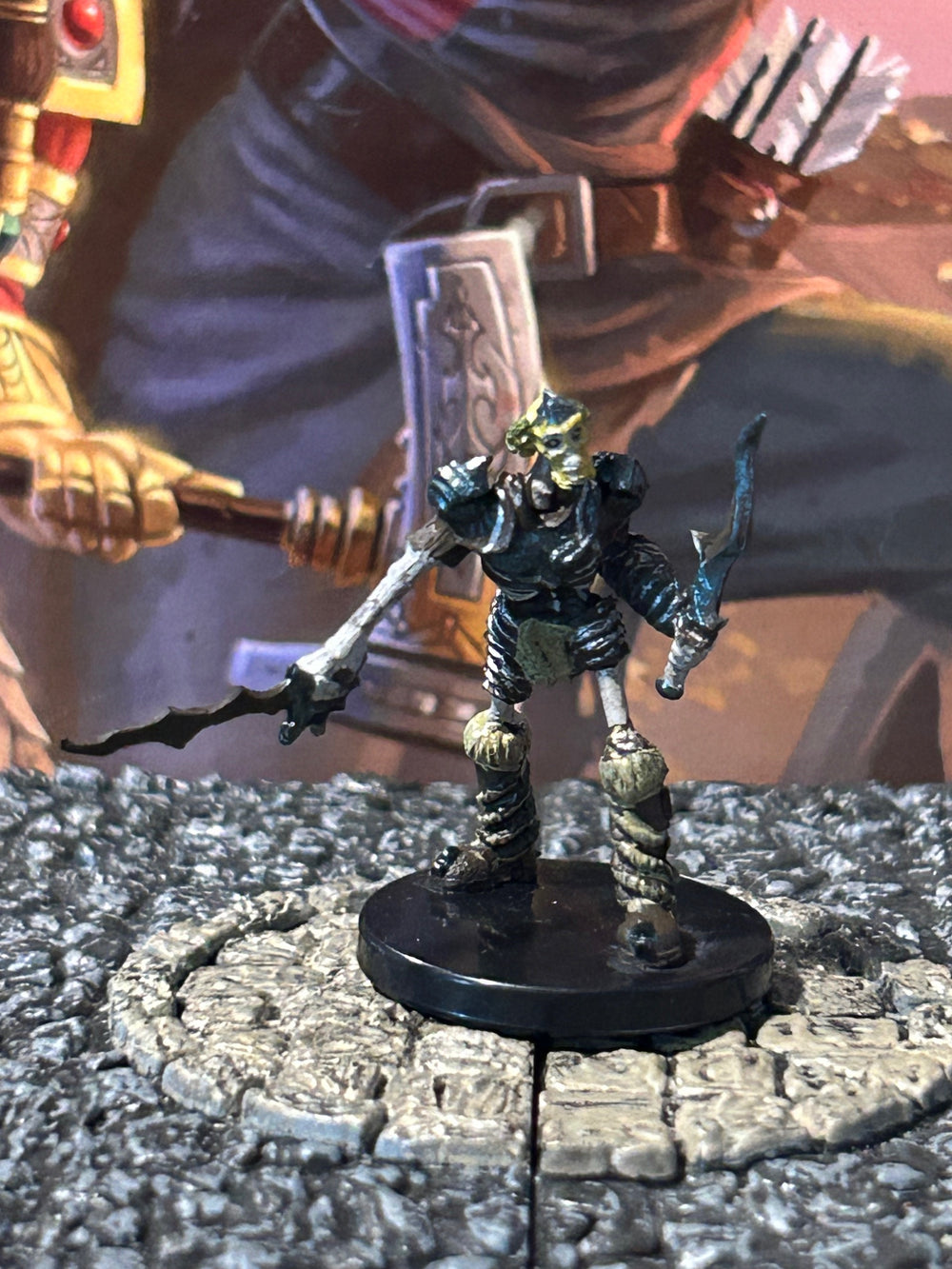 Karrnathi Skeleton D&D Miniature Dungeons Dragons Eberron Last War 2 warrior Z