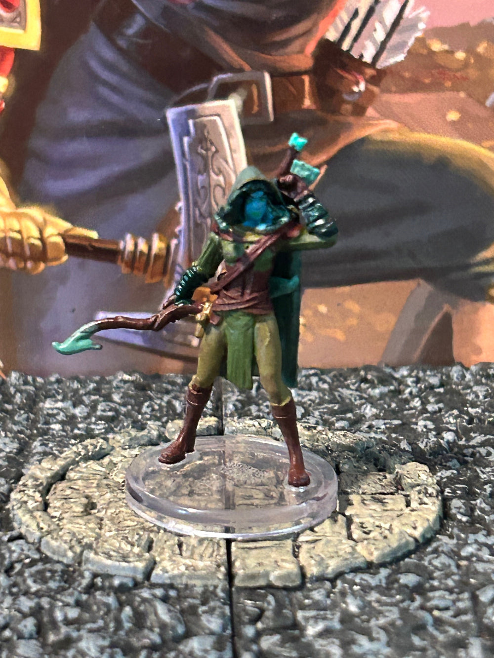 Medusa D&D Miniature Dungeons Dragons Bestiary Unleashed gorgon archer 22 fey Z