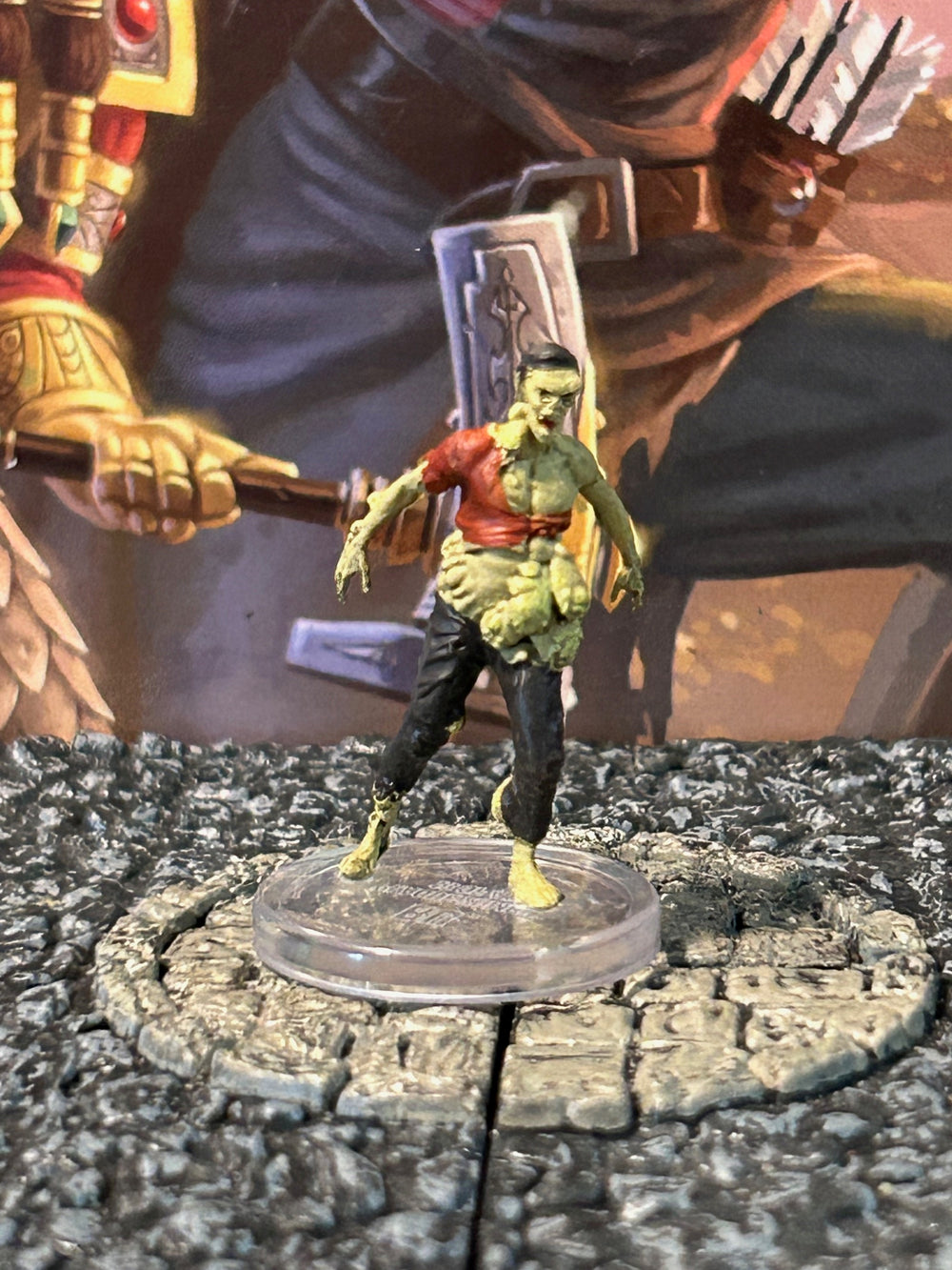 Plague Zombie D&D Miniature Dungeons Dragons Bestiary Unleashed 13 undead Z